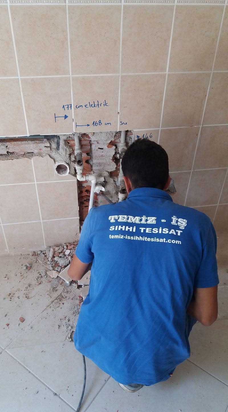 Pendik Su Tesisat servis çalışması