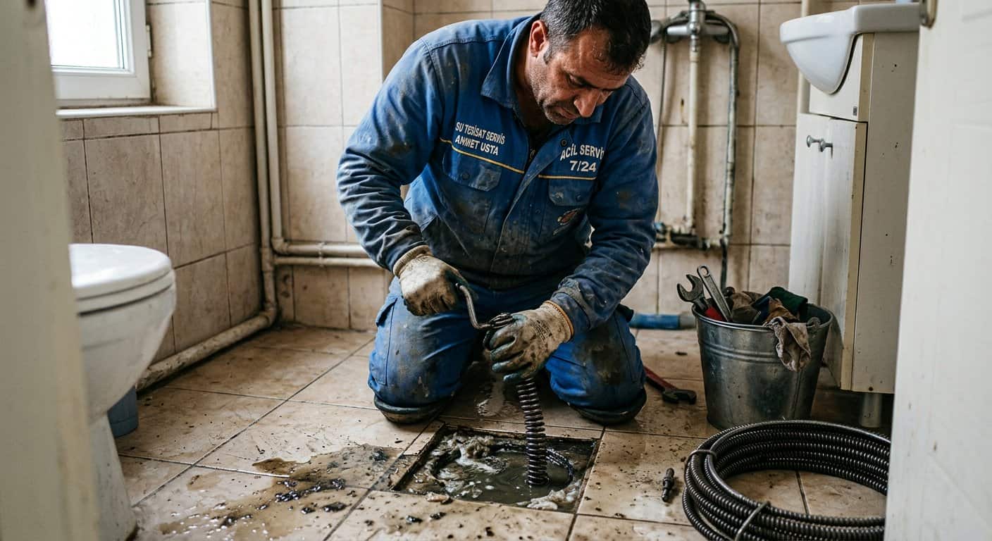 Banyo Gideri Açma kontrol detayı