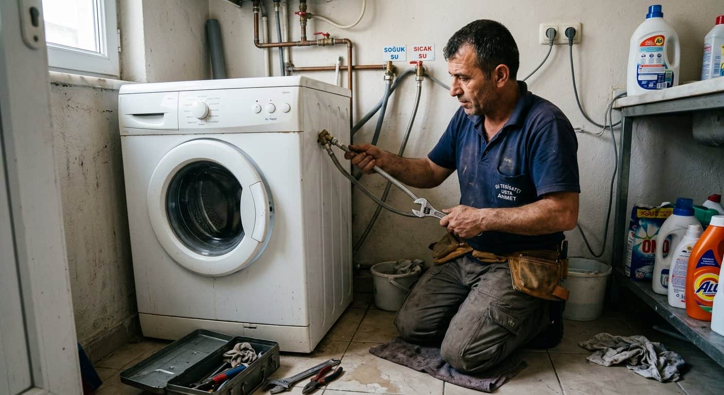 Acil Su Kaçağında İlk Müdahale saha görünümü